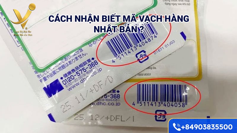 Cách nhận biết mã vạch Nhật Bản?