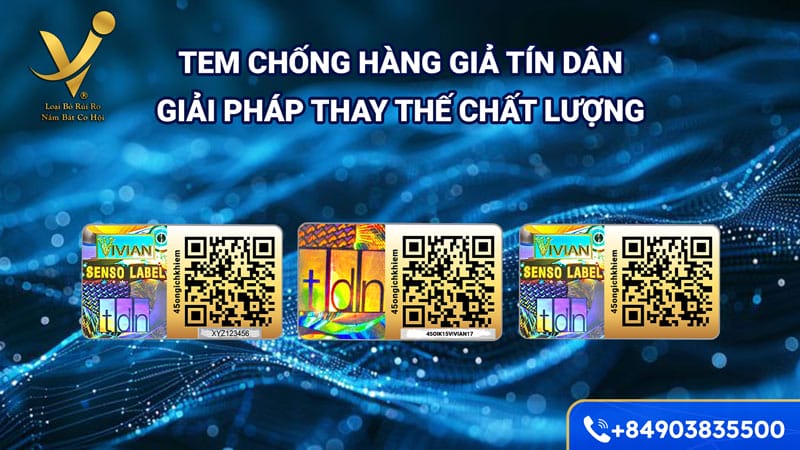 Tem Hologram E-beam của Tín Dân giải pháp thay thế chất lượng