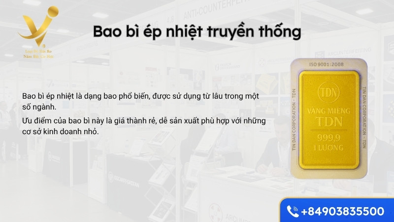 Bao bì ép nhiệt truyền thống