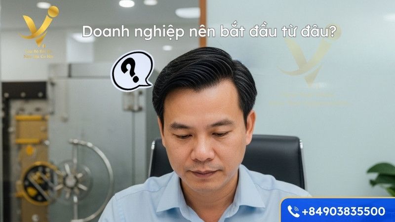 Doanh nghiệp nên bắt đầu từ đâu?