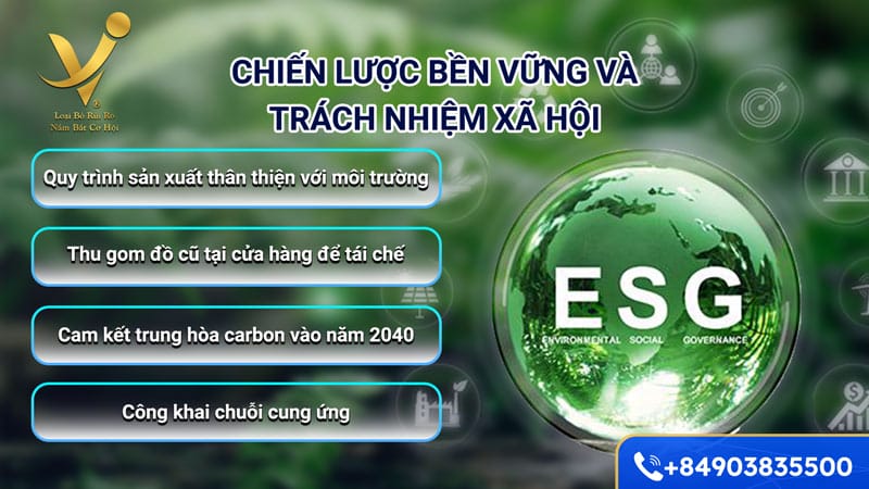 Chiến lược bền vững và trách nhiệm xã hội