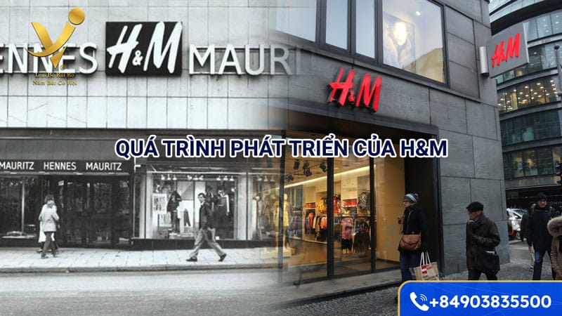 Quá trình phát triển của thương hiệu H&M